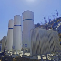 30m3 2.16Mpa Réservoir de stockage de liquide vertical LCO2 Fabricant de réservoir de liquide cryogénique pour la vente d'usine