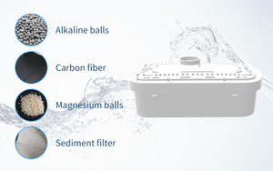 Customized <strong>Activated</strong> <strong>Carbon</strong>+ion Exchange Resin Chlorine Removal Water <strong>Pitcher</strong> Replacement <strong>Filter</strong> element Cartridge - Product Image 5
