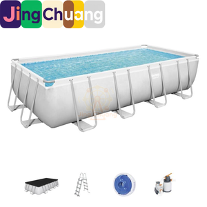 <span class=keywords><strong>Piscine</strong></span> extérieure de grande taille Jingchuang56466, <span class=keywords><strong>piscine</strong></span> pour enfants, bassin à poissons mobile familial avec <span class=keywords><strong>pompe</strong></span> filtrante - Product Image 1