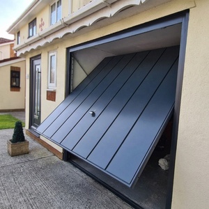 Portes <span class=keywords><strong>de</strong></span> <span class=keywords><strong>garage</strong></span> verticales à bascule <span class=keywords><strong>de</strong></span> style moderne, insonorisées, antirouille, à commande motorisée, <span class=keywords><strong>pour</strong></span> le stationnement à domicile - Product Image 2
