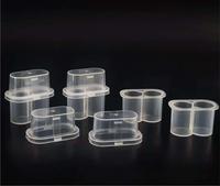 Boîte de rangement portable en plastique pour flacons de poudre lyophilisée, sécurisée et durable, pour 2 flacons de 3 ml sur mesure