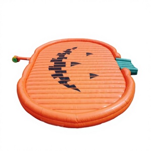 Castillo Inflable Gigante Comercial con Forma de Calabaza, 4x5m, Ecológico, Seguro y Divertido para Jugar en Interiores, con 3 Años de Garantía - Product Image 1