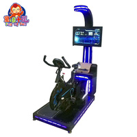 Máquina de Juegos de Realidad Virtual Dinámica 9D, Bicicleta Eléctrica de Realidad Virtual 9D