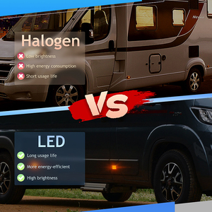 Feux clignotants à LED pour pièces automobiles, pare-chocs avant, feux de position latéraux pour <span class=keywords><strong>Fiat</strong></span> Ducato Peugeot Boxer - Product Image 5