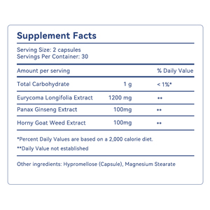 Extrato de Tongkat Ali para Homens 60 Cápsulas Suporte Natural para Aumentar Energia, Resistência, Performance e Saúde Geral - Product Image 6