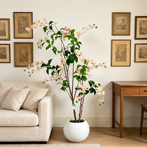 Plantas y Árboles Artificiales para Exteriores, Clerodendrum Wallichii en Maceta, Planta Artificial para Decoración de <span class=keywords><strong>Jardín</strong></span> y Hogar - Product Image 1