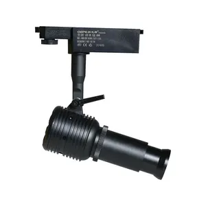 Led Light And Tracks 2022 Popular Zoom Focusable Track Light For USA/Canada Market Museum Gallery LED Spot Track Light