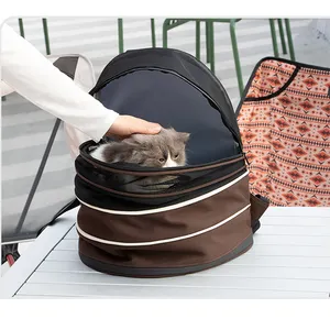 Wholesale Factory Stock Customized Pet Backpack Travel Carrier Backpack For Small Cats Dog