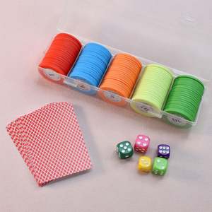 Wholesale Custom Monte Carlo Three Tone Ceramic PP Eco-Friendly Durable Aluminium Box Handmade Casino Chips 14g 40mm Poker Poker - Product Image 6