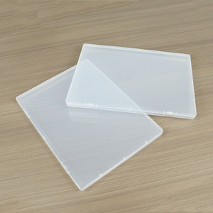 Rectangular Transparent Storage <b>Box</b> 31.1x22.9x1.7cm Covered Office Organizer for Hardware Electronic Parts Plastic Packaging - Product Image 3