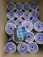Gacent Sangle Sangle Factory Wholesale 1 Inch Colored Soft Nylon Spandex Fold Over Elastic Ribbon Tape for Garment Accessories