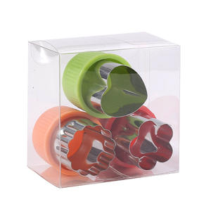 Ensemble de découpoirs à légumes et fruits, emporte-pièces, tampons à pâtisserie en acier inoxydable, écologiques, différentes tailles pour biscuits et pâte - Product Image 1