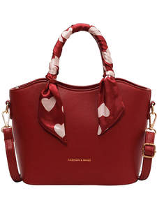 Red Bag 2026 New Style Women's Bag Popular and Versatile Crossbody Bag Wedding <b>Bride</b> Bag <b>Handbag</b> - Product Image 6