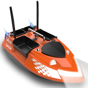 <span class=keywords><strong>Bateau</strong></span> télécommandé pour la pêche à la carpe Flytec V802 OEM, 500m, quatre compartiments, conception à double antenne et gain amélioré, système d'éclairage multifonctionnel - Product Image 3