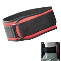 Ceinture de musculation réglable avec logo personnalisé, design incurvé rembourré et durable pour la musculation en salle de sport, entraînement et soutien lombaire.