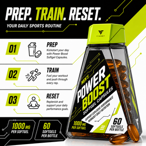 Complément Alimentaire Hommes Power Boost Softgel 1000mg 60 Gélules – Soutien Performance Explosive, Maintien de l'Énergie, Style de Vie Actif - Product Image 4