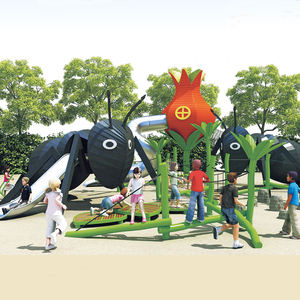 Idées de terrain de jeu Treehouse avec toboggan en spirale et intégration d'arbres pour les stations - Product Image 5