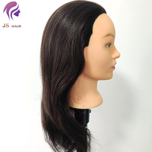 หุ่นจำลองสำหรับฝึกช่างตัดผมพร้อมผมมนุษย์สำหรับใช้ในโรง<span class=keywords><strong>เรียน</strong></span> - Product Image 6