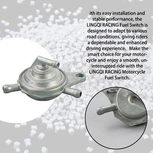 LINGQI Interrupteur de robinet d'essence 3 ports en <span class=keywords><strong>ligne</strong></span> pour moteur GY6 150cc 125cc <span class=keywords><strong>50cc</strong></span> Pit Dirt Bike ATV Scooter - Product Image 5