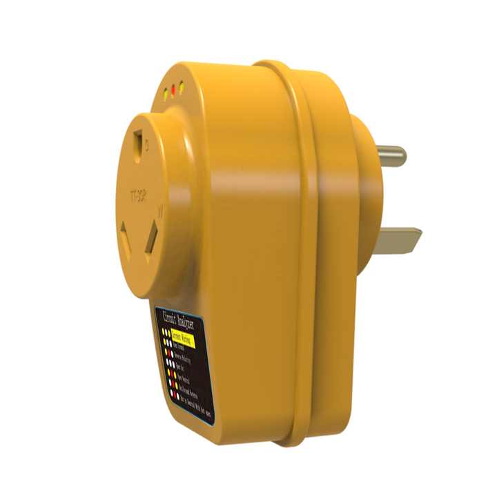 30amp Rv Adapter 2023j Circuit Analyzer With Led Indicator Light