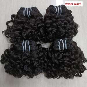 Extensions de cheveux brésiliens naturels ondulés Letsfly, livraison rapide, boucles crépues, mèches de cheveux humains 9A Remy - Product Image 3