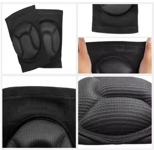 Rodilleras Elásticas para Hombre, Equipo de Fitness, Protector de Rodilla para Baloncesto, Rodillera Antideslizante Engrosada con Soporte Protector - Product Image 4