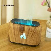 Aromacare Parfum Huile d'Aromathérapie Simulation Colorée Flamme Feu Diffuseur D'air Avec Led