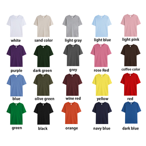 เสื้อยืดทรงปกติคุณภาพสูงสำหรับผู้ชาย ผ้าฝ้าย 280gsm สกรีนโลโก้ตามสั่ง ขายส่งจำนวนมากจากโรงงาน - Product Image 3
