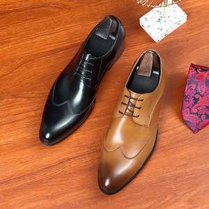 Nouvelles Chaussures Classiques pour Hommes, Marque Populaire, Fabriquées à la Main, Style Patchwork en Cuir de Vachette, Décontractées, Business, Sport - Product Image 3