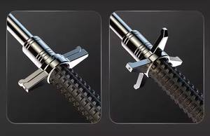 Commercio all'ingrosso retrattile pieghevole da arrampicata stampella <span class=keywords><strong>in</strong></span> lega di alluminio bastone per escursioni a piedi <span class=keywords><strong>campeggio</strong></span> gomma resistente per la <span class=keywords><strong>montagna</strong></span> - Product Image 3