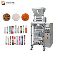 Machine d'emballage automatique à 4/6 voies pour granulés de sucre aromatisé instantané, certifiée CE, pour emballage direct en stick