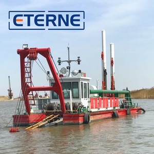 Marine Engine Powered 200 Cubic Meter Per Hour Sand Dredging Boat - Product Image 5