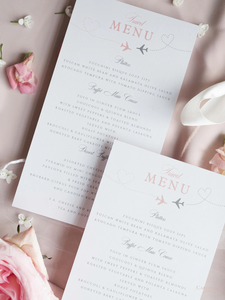 Cartes de remerciement avec votre propre message-Passeport assorti Invitation de mariage Passeport Invitation de mariage Style <span class=keywords><strong>Menu</strong></span> de voyage - Product Image 4