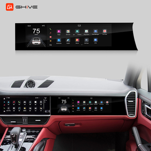 Écran 15 Pouces avec Processeur 8 Cœurs, Autoradio Android 13, Écran de Divertissement Passager et Copilote pour Porsche Cayenne 2018-2023 - Product Image 1