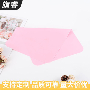 <b>Silicone</b> Baking <b>Mat</b> Light Pink Square Non Slip Heat Insulation For Kitchen Baking Tools - Product Image 4