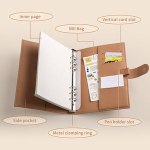 Journal en cuir A5 de haute qualité 2026, design personnalisé, minimaliste, pour le bureau, planificateur en cuir souple, carnet - Product Image 2