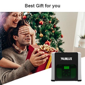 Mini grabador láser de CO2 portátil <span class=keywords><strong>WAINLUX</strong></span> <span class=keywords><strong>K6</strong></span> para DIY DXF/PLT para madera papel cuero acrílico piedra Metal vidrio caucho madera contrachapada MDF - Product Image 5