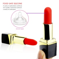 Vibrateur à lèvres à charge magnétique, 10 modes de vibration, mini vibrateur bullet, masseur personnel portable pour femmes, jouet pour adultes