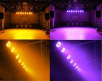 Led dj lumières disco 18x18w Parled Par 64 led 18x18 lumière de scène led par 18*18 pour la décoration de lumière d'événement
