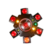 Lampu Sorot kepala bergerak 150W, lampu panggung Laser RG DMX, lampu disko RGB, Bar pesta Putar