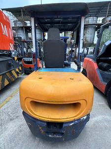 <b>Used</b> Komatsu FD 30 3 Ton Diesel Forklift with Solid Tire Imported Japan Engine Two Stage Mast 6 Months Warranty for Sale - Product Image 2
