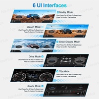 Panel Instrumen Digital LCD Navihua Linux System Virtual Gauge Auto Meter untuk Ford F150 Raptor 2009-2012