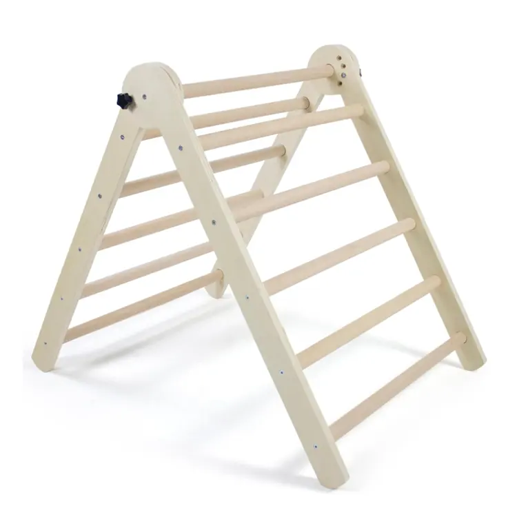 Pieghevole bambino interno in legno giocattoli per bambini Montessori Play Gym Montessori triangolo scalatore