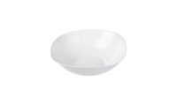Ensemble complet de table en verre opale blanc neige de Fampal pour les tables familiales modernes