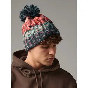 Chapeau beanie pompon tire-bouchon, merchandising personnalisé - Product Image 2