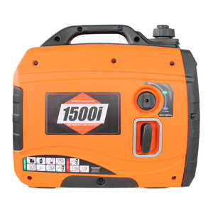 Maqu mq1500i Mini 60Hz ánh sáng làm mát bằng không khí 1.2KW đánh giá điện một pha máy phát điện nhỏ DC/AC đầu ra giật bắt đầu từ Xăng - Product Image 1