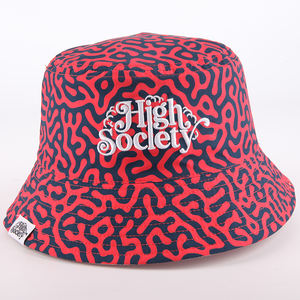 Designer Printed Custom <strong>Bucket</strong> <strong>Hat</strong> Wholesale High Quality Embroidery Print Reversible <strong>Bucket</strong> Cap <strong>Hat</strong> Women - Product Image 4