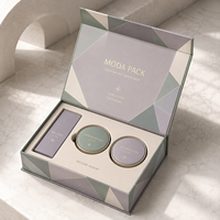 Caja Magnética Rígida Personalizada para Set de Incienso, Estuche de Papel con Arte en Relieve, Fabricante OEM
