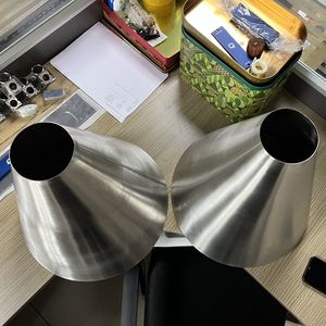 Fabrication sur mesure de tôles coniques en acier inoxydable 304 et en aluminium par soudage de cadre de fabrication - Product Image 5