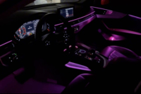 Kit d'éclairage d'ambiance dynamique amélioré pour Audi B9 A4 S4 A5 S5 2015-2024, garniture de console centrale LED intérieure OEM